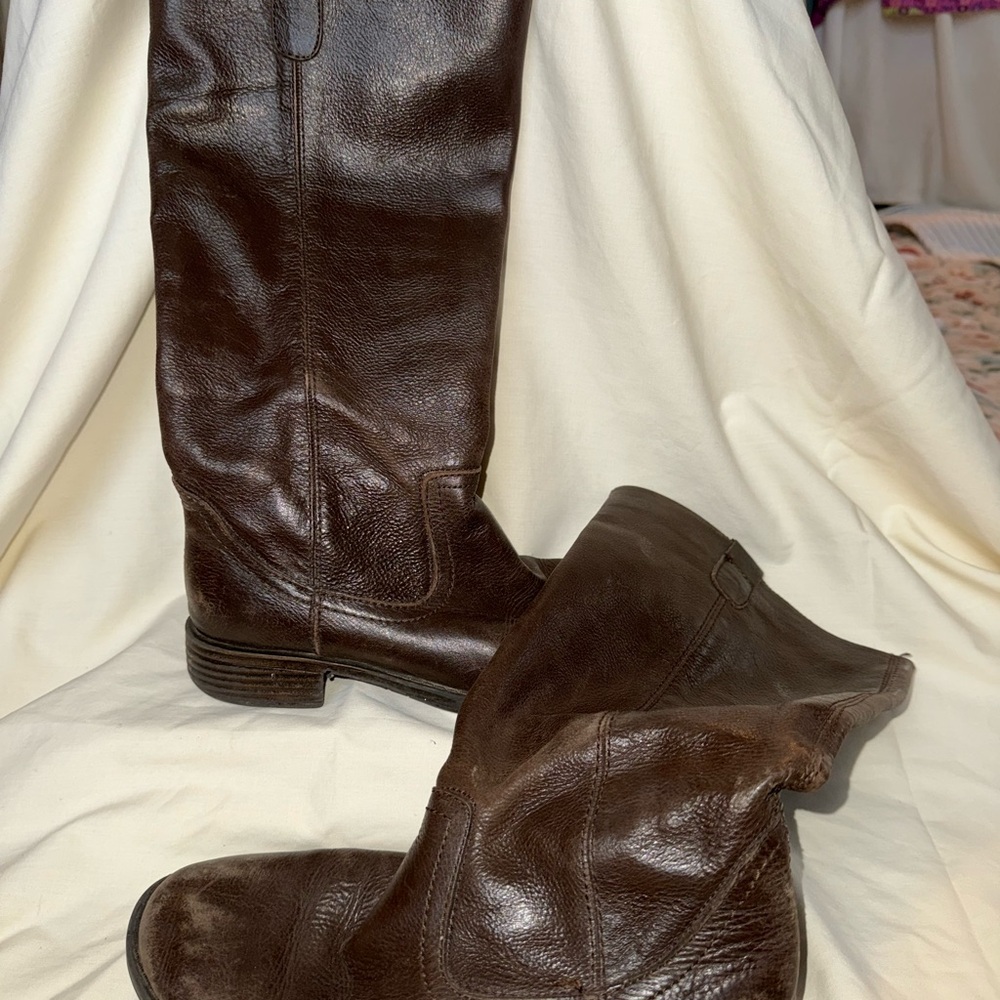 Kenneth Cole Reaction Brown Combat Boots